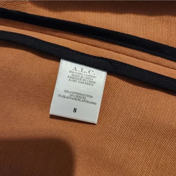 A.L.C. Tan Bomber Jacket - Picture 11 of 14